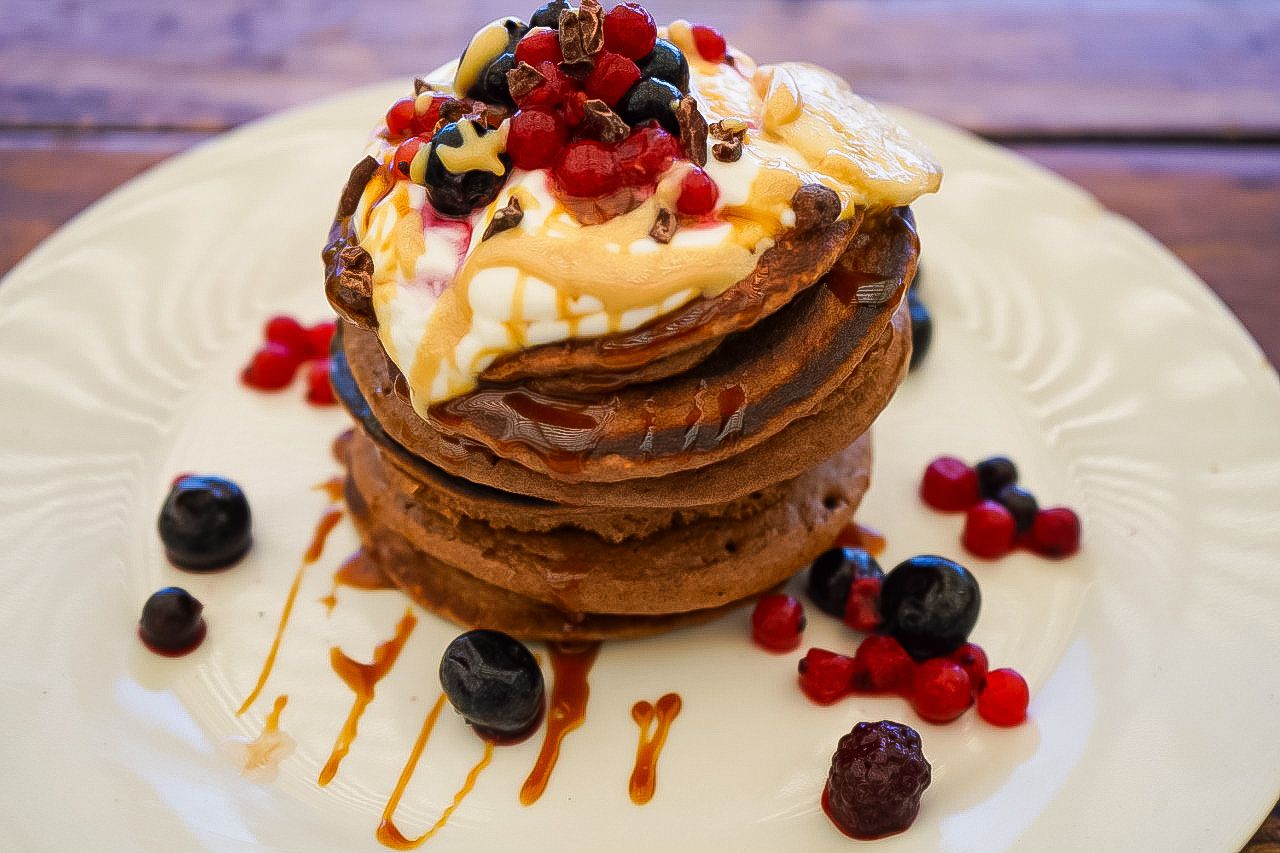 Red Reishi Medicinal Pancake Stack