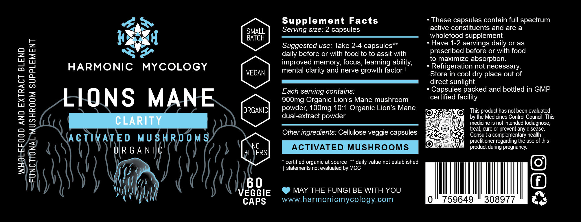 Lion's mane capsules